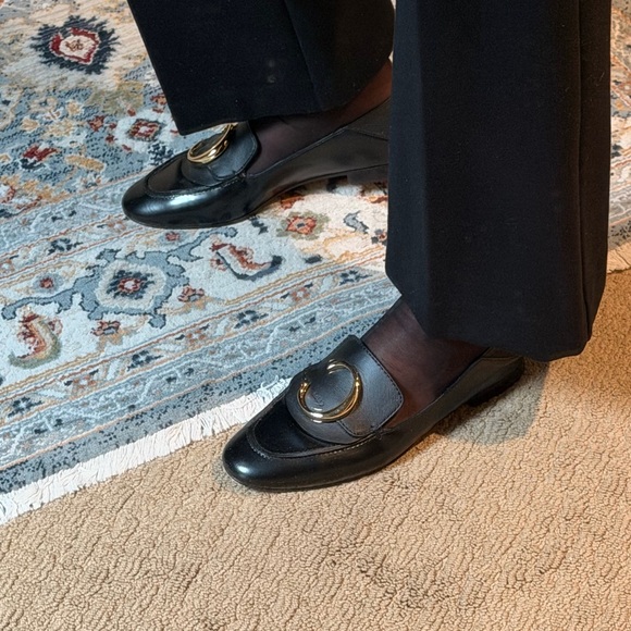 Chloé  Loafers with Gold Accent - Picture 6 of 17